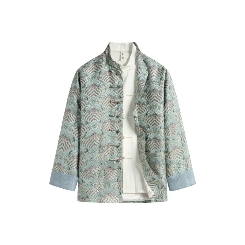 XUANSHENG Spring And Fall Jacket Men's Jiangua Pattern-0