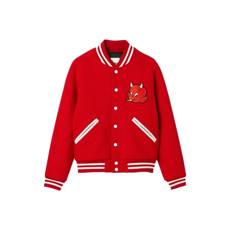 Sandro x HOT STUFF Baseball Jacket Men's-3