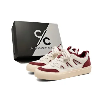 Colorful Creations Slip Resistant, Abrasion Resistant, Lightweight, Breathable Low Top Skateboard Shoes Men's Box