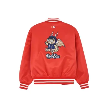 MLB SS24 Jackets Coats Spring And Autumn Unisex Red