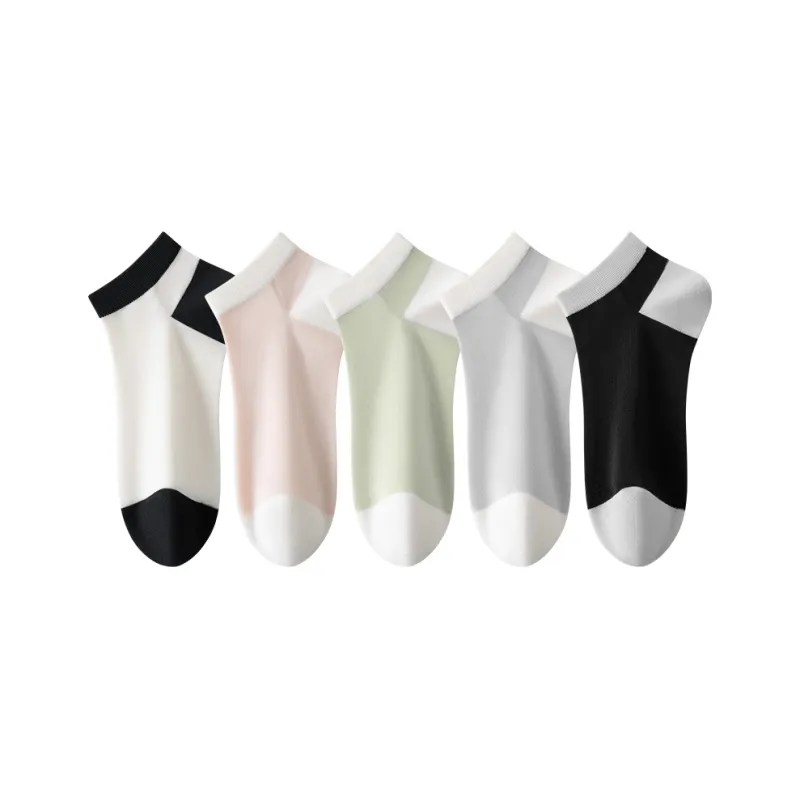 Caramella No Show Socks Women's 5 Pack-0