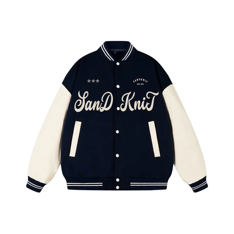 SandKnit Baseball Jacket Unisex-12