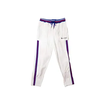 Champion Straight Casual Pants US Version Unisex White