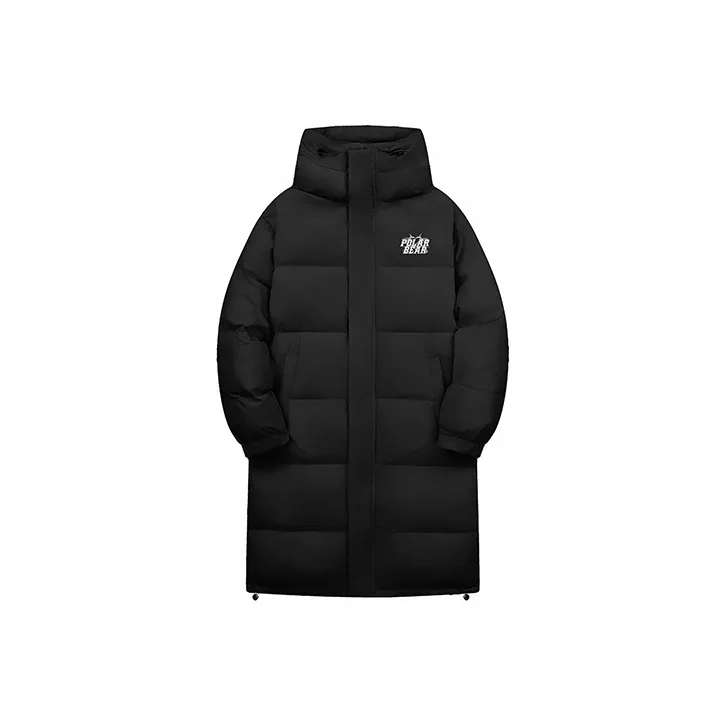 POLAR BEAR Down Jacket Unisex Black-0
