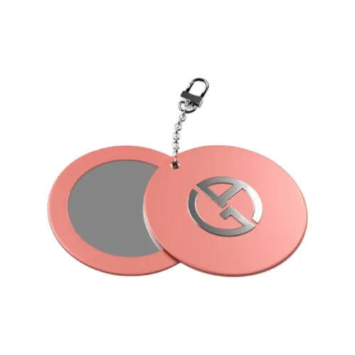 AMANI Pink Make Up Mirrors Compact Portable