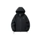 Black Single Windbreaker Jacket