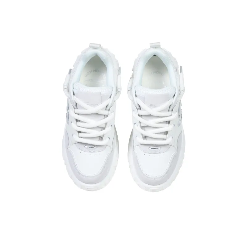 SINCENOW Abrasion Resistant Height Increasing Low Top Skateboard Shoes Men's-2