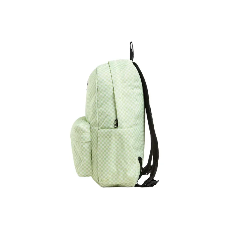 Vans Old Skool Polyester Polyurethane Coating Backpack Unisex Green-2