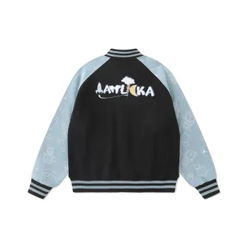 LAMLICKA Baseball Jerseys Unisex Blue
