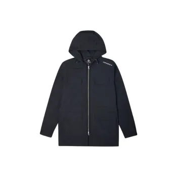 Converse Parka Coats Unisex Ink Black