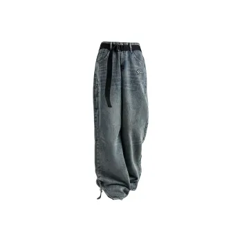 SCRM Jeans Unisex Washed Blue