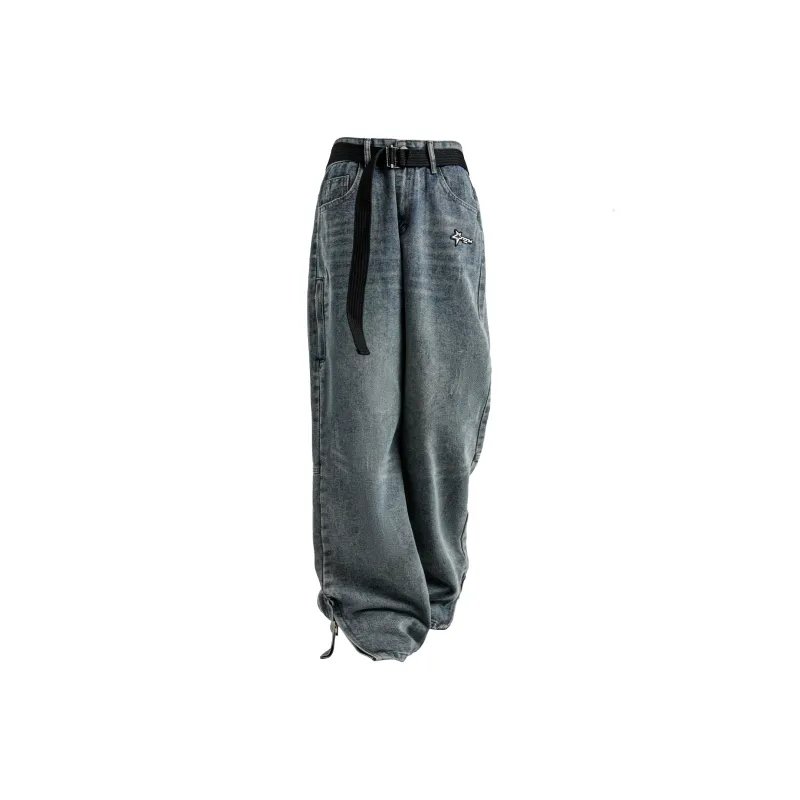 SCRM Jeans Unisex Washed Blue-0