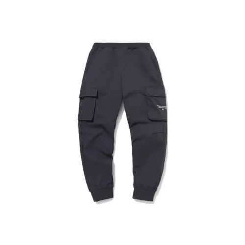 LINING Cargo Pants Men Ebony Black