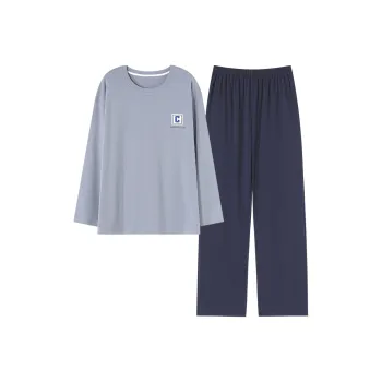 GOSO Pajama Set Men's Steel Blue