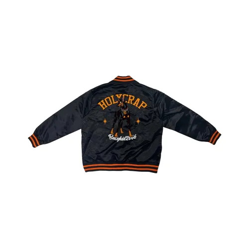Holycrap Baseball Jacket Men's Black
