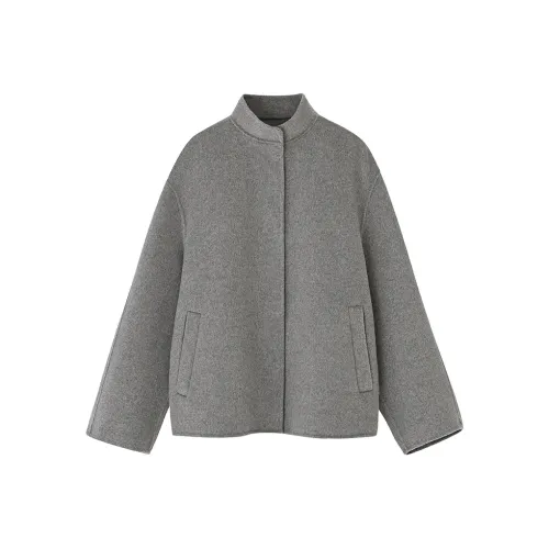 COMMON VALUE 'Zen Pāra' Jackets Coats Unisex Cloud Frost Gray