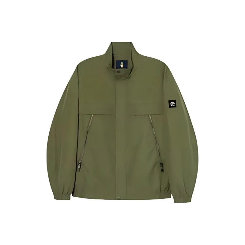 Hush Puppies Jackets Coats Men's Medium Green-0