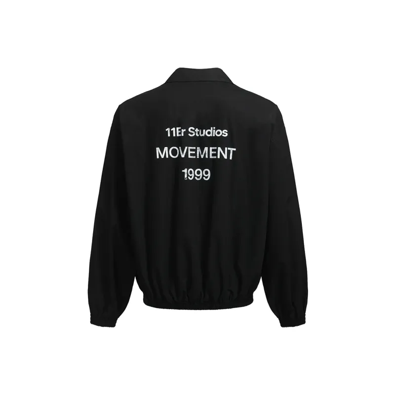 11ESTRANGER Jackets Coats Unisex Black-2