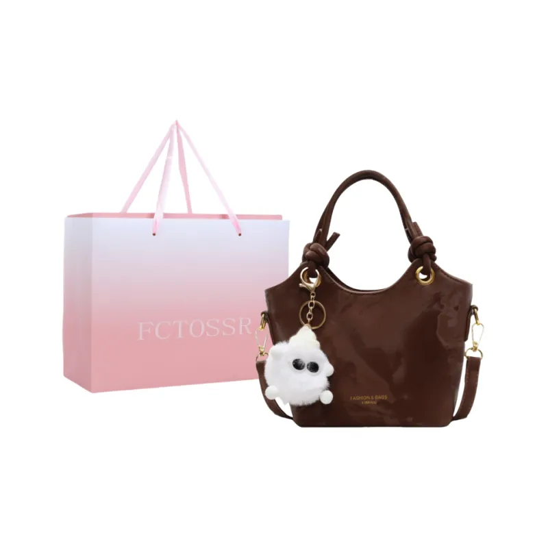FCTOSSR PU Handbag Women's Silver/Black/Coffee/Beige/Pink-8