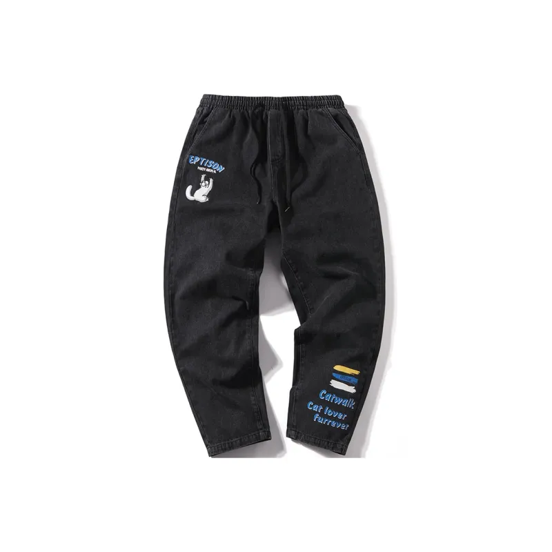 EPTISON X Simon'S Cat Jeans Unisex-0