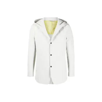 Canali Hooded Single breasted Blazer