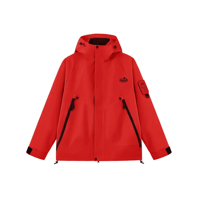 P8H9 Water Resistant Windproof Breathable Warm Lightweight Windbreaker Jacket Unisex-20