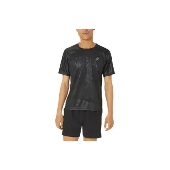 Asics T Shirts Men Black