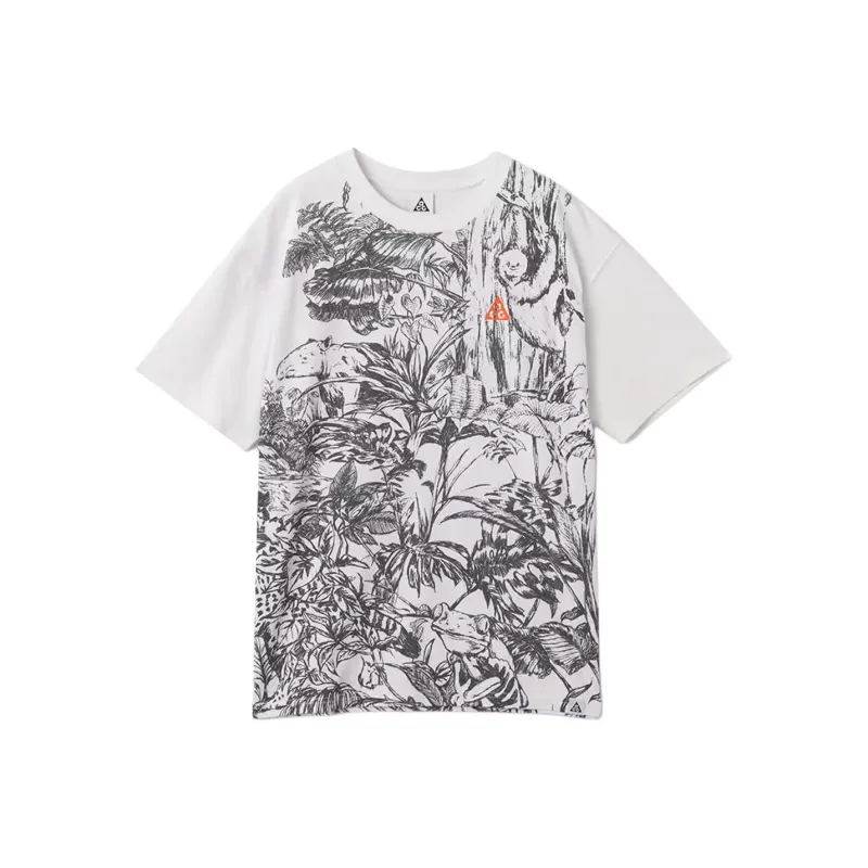 Nike Dri Fit SS25 AS M ACG DF TEE OC JUNGLE SUMMIT T Shirt Unisex White-0