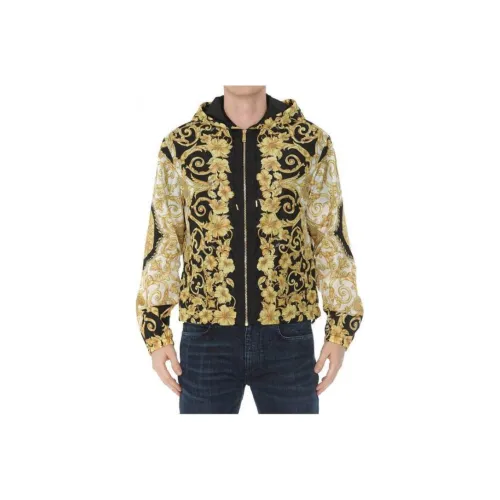 VERSACE Jackets & Coats Men's Yellow