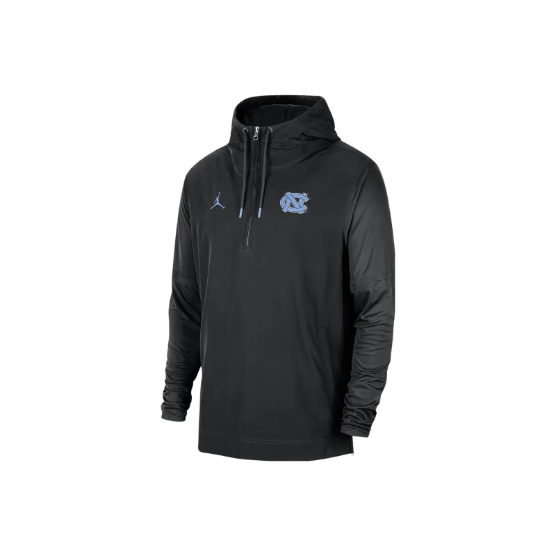 JORDAN Unc Player Men's JORDAN College Long Sleeve Woven Jacket-0