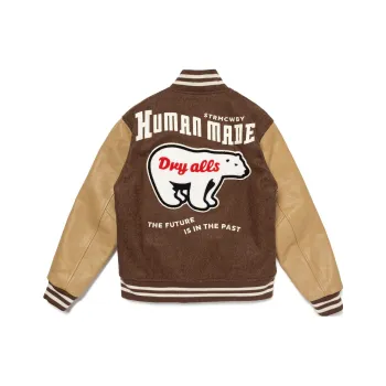 HUMAN MADE Embroidered logo Wool Jacket