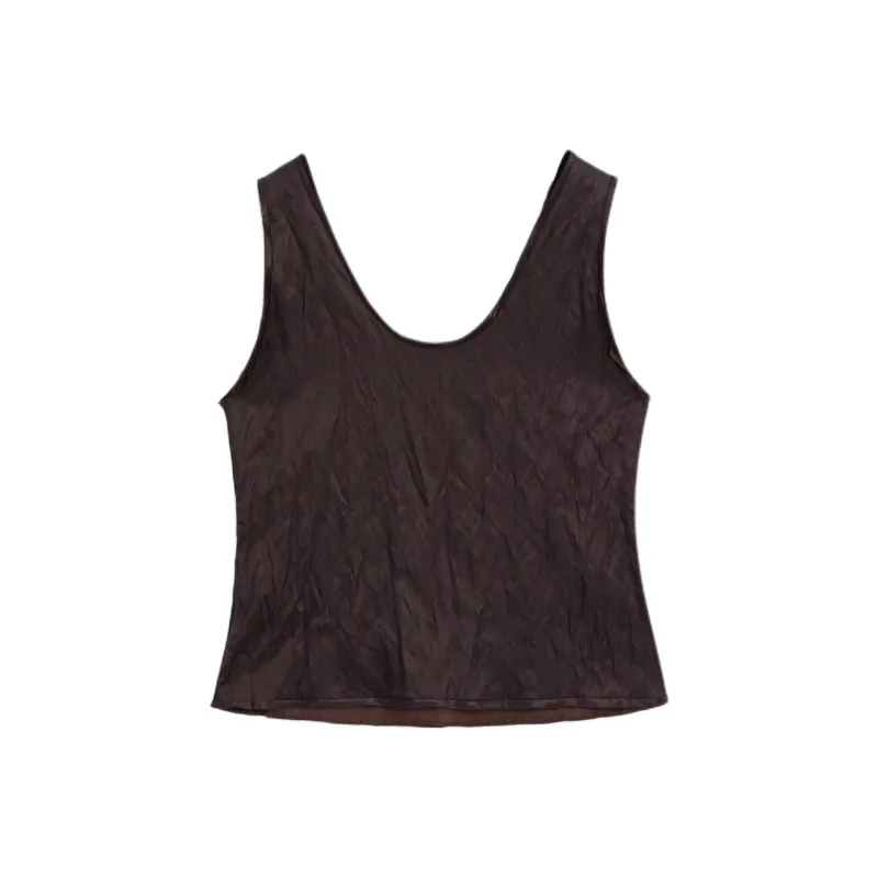 Massimo Dutti Camisole Women's Dark Red-1
