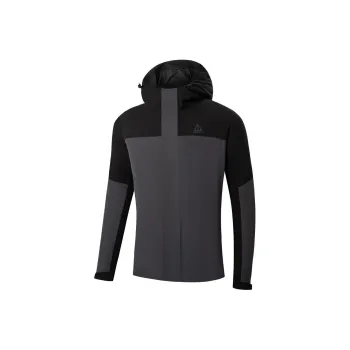 361° Windproof Windbreaker Jacket Men's Meteorite Gray/Super Black