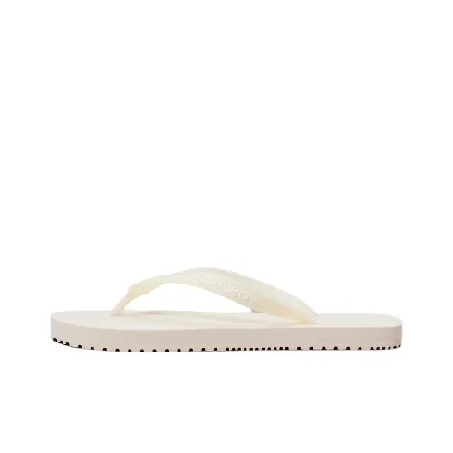 CKJ CALVIN KLEIN JEANS Flip Flops Women's White