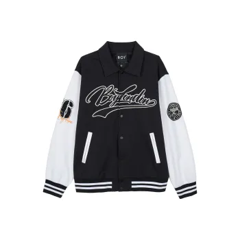 Boy London Baseball Jerseys Unisex Black