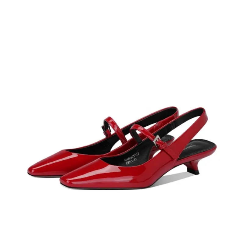 JESSICA SOPHIA Chunky Heel High Heels 3cm Women's-1