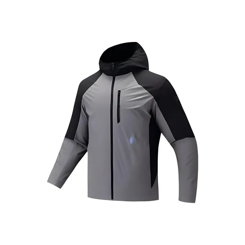 Anta Variety Training Collection Jackets Coats Men's Basic Black/Silent Gray-0
