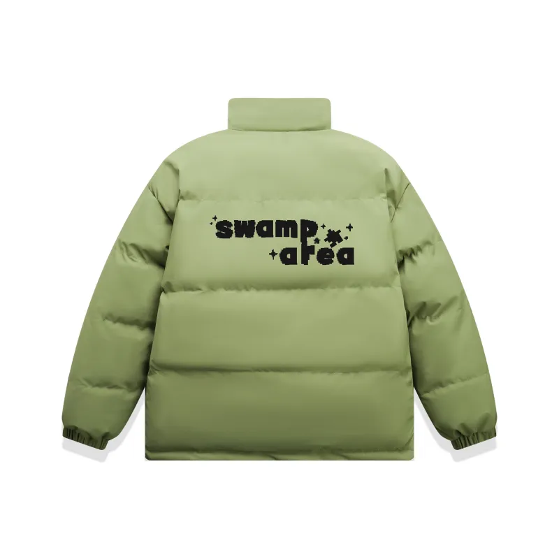 SWAMP AREA Puffer Jacket Unisex-14