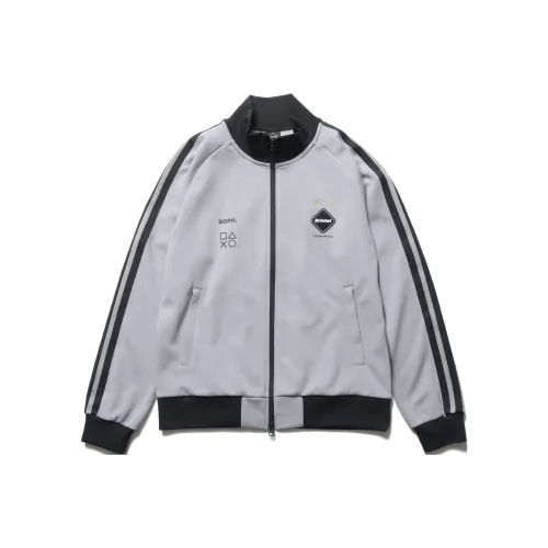 F.C Real Bristol PlayStation Co-brand Jackets Unisex Gray