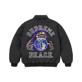 Supreme Peace Embroidered Work Jacket