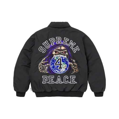 Supreme Peace Embroidered Work Jacket