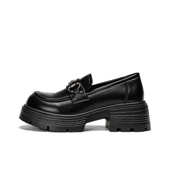 EXULL Q Loafers 5.5CM Women's Black