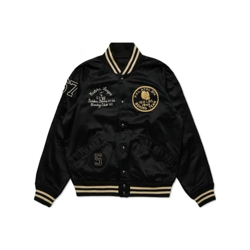 Polo Ralph Lauren Baseball Jacket Unisex Black-0