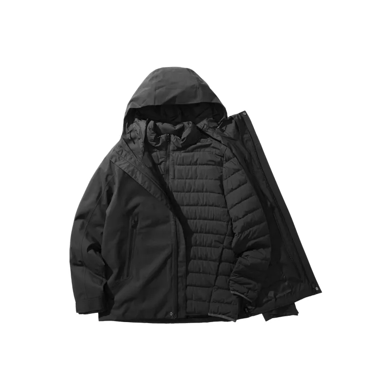 Jack Wolfskin Waterproof And Windproof To Keep Warm Windbreaker Jacket Unisex-5