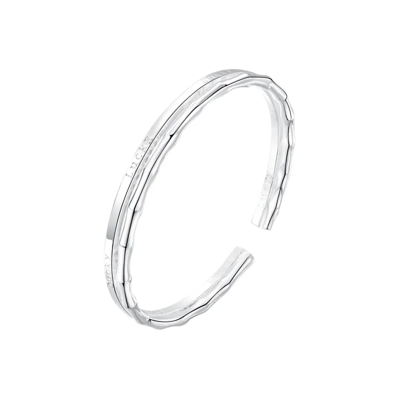 CENTURY&KINDLE 999 Fine Silver Sterling Silver Bracelets Women's-0
