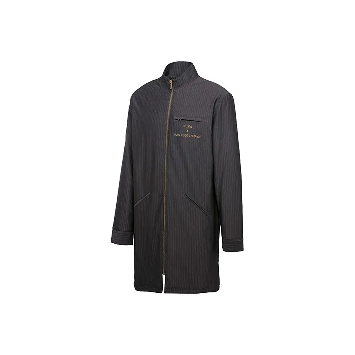 PUMA Trench Coats Men Gray-0