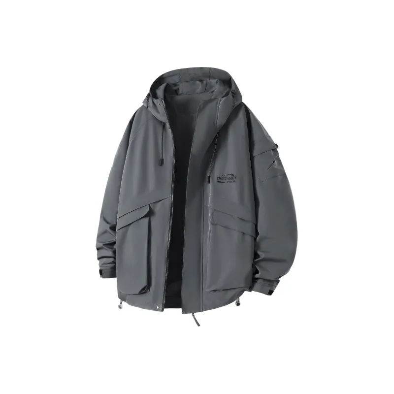 THREE BODY Jackets Coats Unisex-6