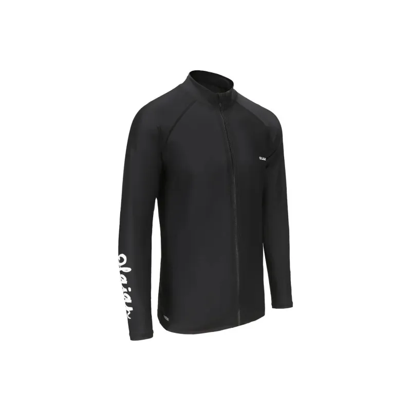 DECATHLON Breathable Quick Dry Water Resistant Sun Protection Clothing Men's Black Letter-0
