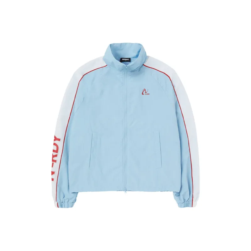 Nerdy Jackets Unisex Sky Blue-0