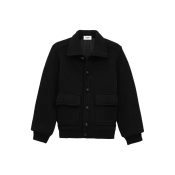 SAINT LAURENT Jackets & Coats Men's Black